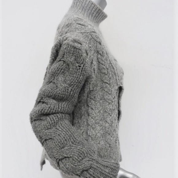 Stella McCartney Turtleneck Sweater Cable Knit - Picture 2 of 6